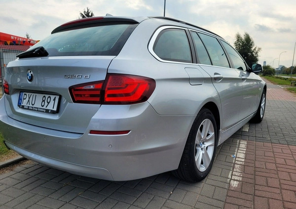 BMW Seria 5 cena 47600 przebieg: 163000, rok produkcji 2012 z Zakliczyn małe 254